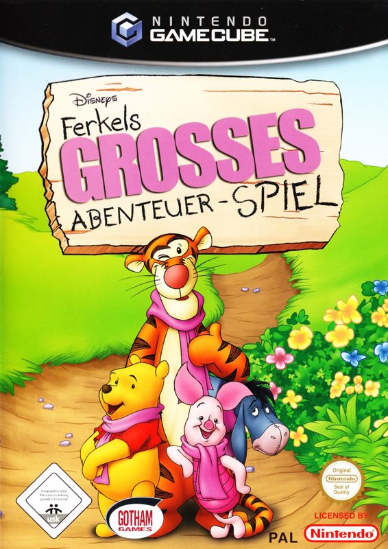 Piglet's Big Game box art for Playstation 2